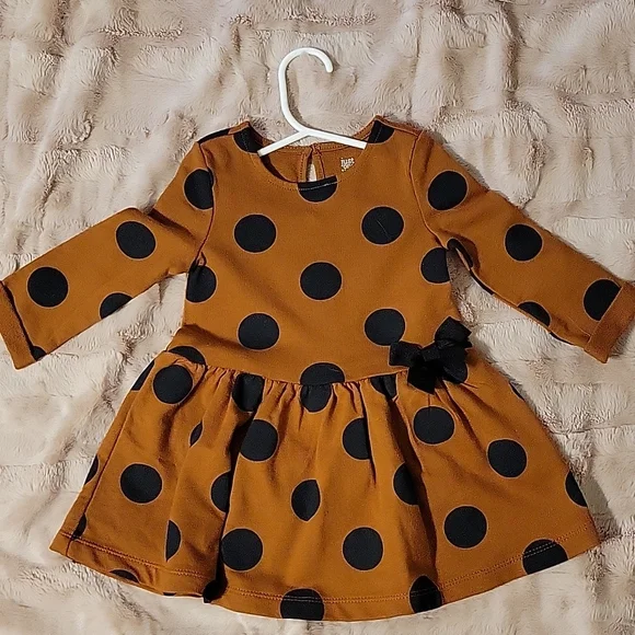 12 month brown and black polka dot dress 12 month brown and black polka dot dress